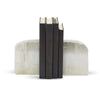Glaciers Selenite Crystal Bookends - Set of 2