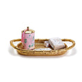 Gold Faux Bamboo Tray