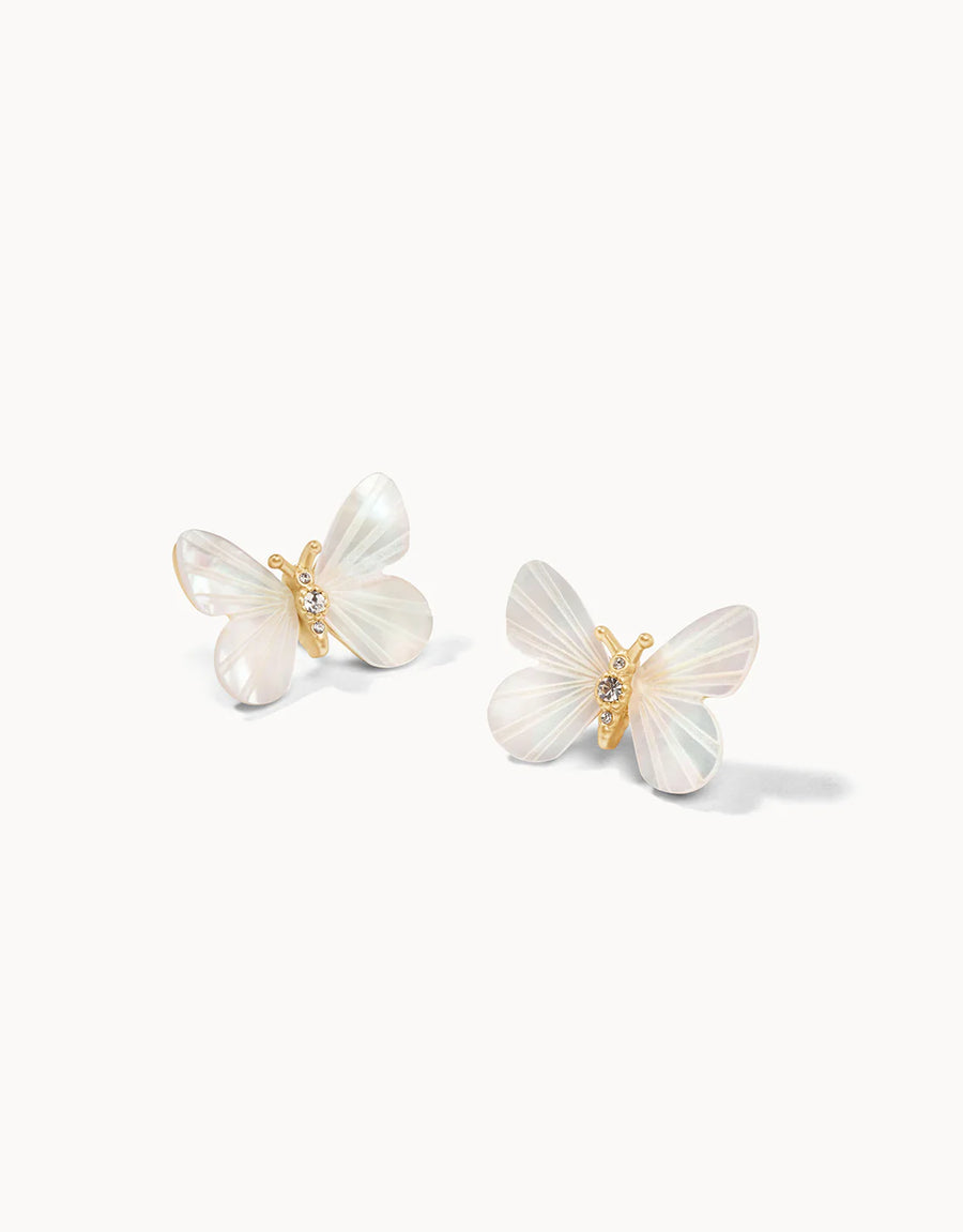 Monarch Carved Earrings