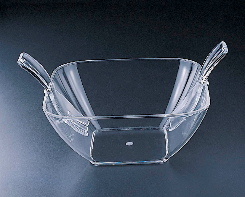 Square Salad Bowl W Servers