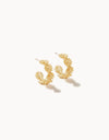 Daisy Hoop Earrings
