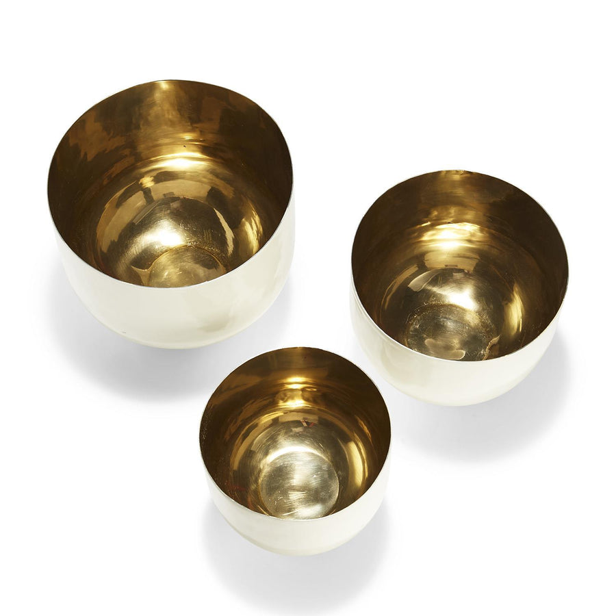 Decorative White Bowls w/Gold Base