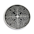 Black & White Decorative Serving Tray