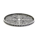 Black & White Decorative Serving Tray