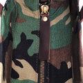 Medium Mimi Bag | Camo Nylon w/Pink & Red Stripe