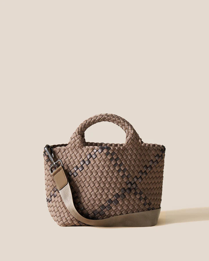 Naghedi St. Barths Mini Tote - Plaid