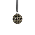 Harlequin Glass Ornament