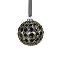 Harlequin Glass Ornament