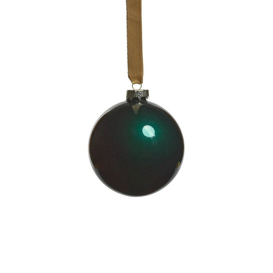 Sapphire Glass Ball Ornament