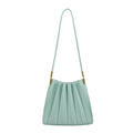 Carrie Pleated Vegan Shoulder Bag