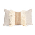 Ostrich Trim Pillow