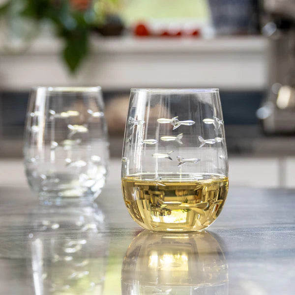Rolf School of Fish Small White Wine Glass – Oceana
